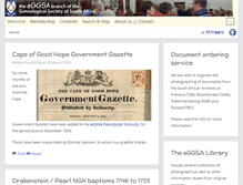 Tablet Screenshot of eggsa.org